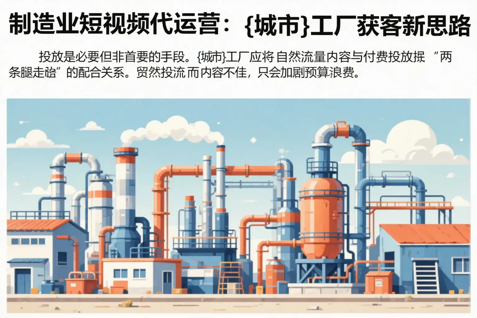 制造业短视频代运营:玄武工厂获客新思路